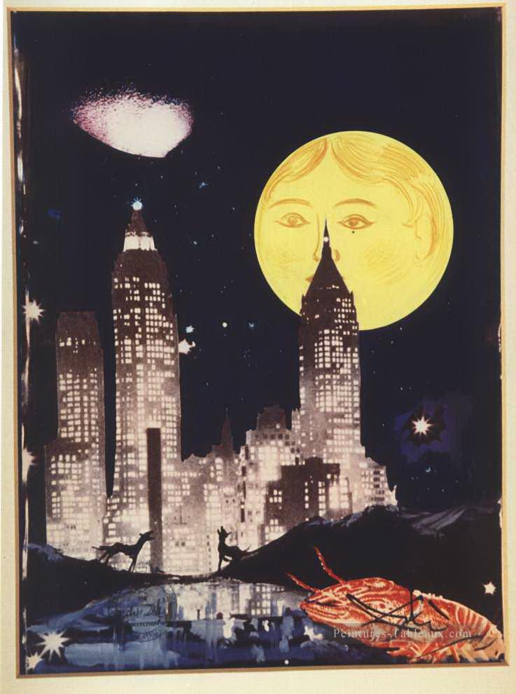 La Lune Salvador Dali Peintures à l'huile